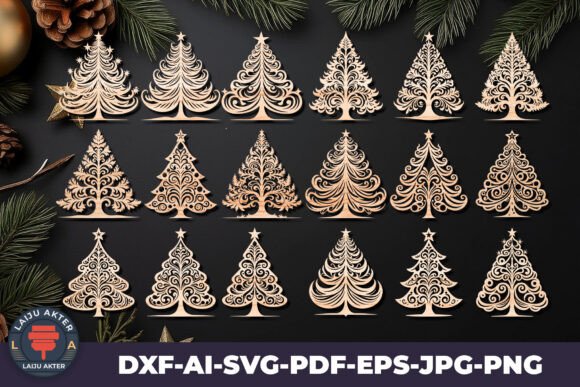Download Christmas Tree Laser Cut Svg Ornaments - Ornament Collection